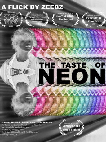 THE TASTE OF NEON movie poster