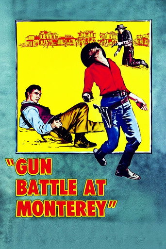 Gun Battle at Monterey movie poster