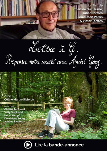 Lettre à G movie poster