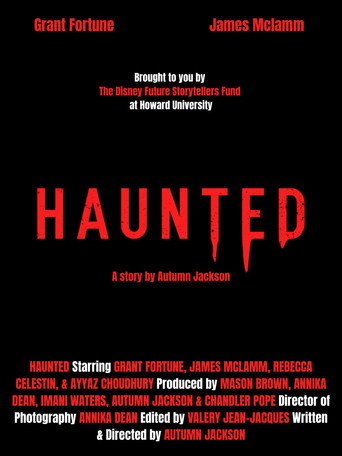 Haunted movie poster