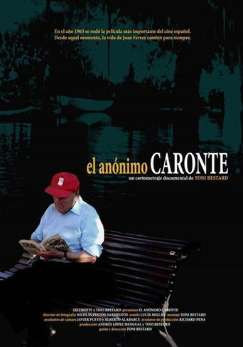 El anónimo Caronte movie poster