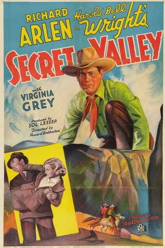 Secret Valley movie poster
