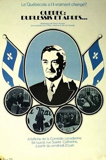 Quebec: Duplessis and After... movie poster