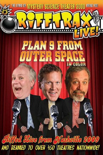 RiffTrax Live: Plan 9 from Outer Space movie poster
