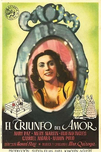 El triunfo del amor movie poster