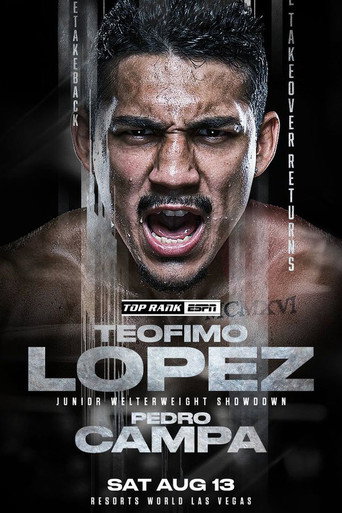 Teofimo Lopez vs. Pedro Campa movie poster