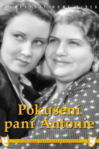 Pokušení paní Antonie movie poster