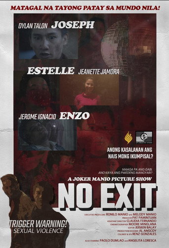 NO EXIT movie poster