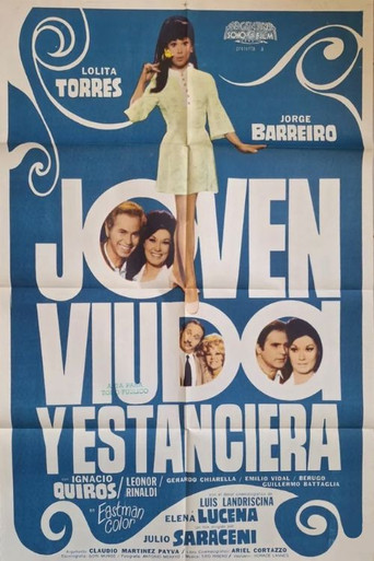 Joven, viuda y estanciera movie poster
