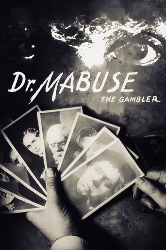 Dr. Mabuse, the Gambler movie poster