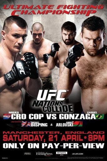 UFC 70: Nations Collide movie poster