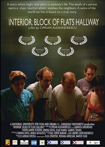 INTERIOR. BLOC OF FLATS HALLWAY movie poster
