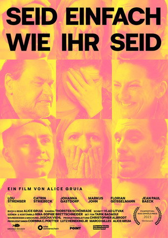 Seid einfach wie ihr seid movie poster