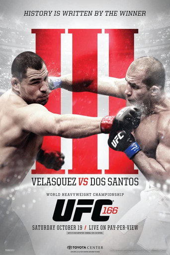 UFC 166: Velasquez vs. Dos Santos III movie poster