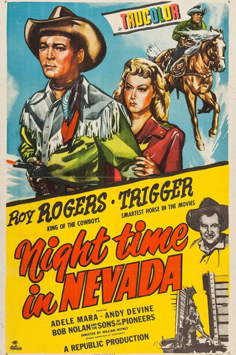 Night Time in Nevada movie poster