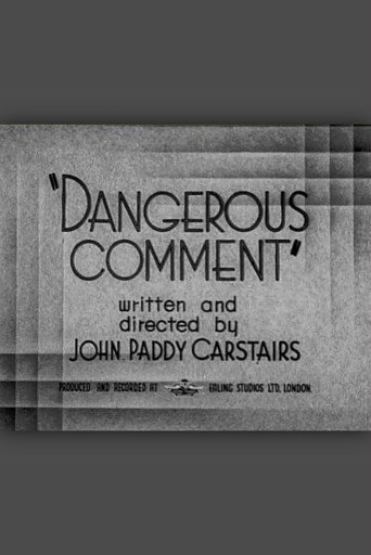 Dangerous Comment movie poster