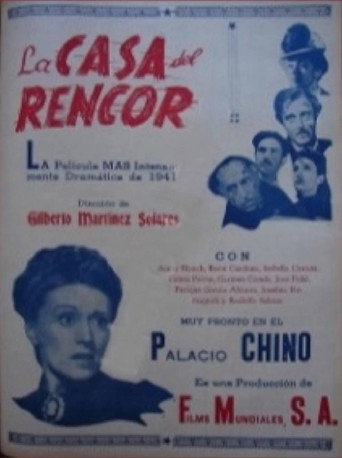 La casa del rencor movie poster