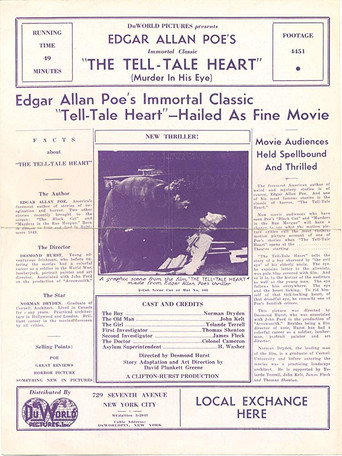 The Tell-Tale Heart movie poster