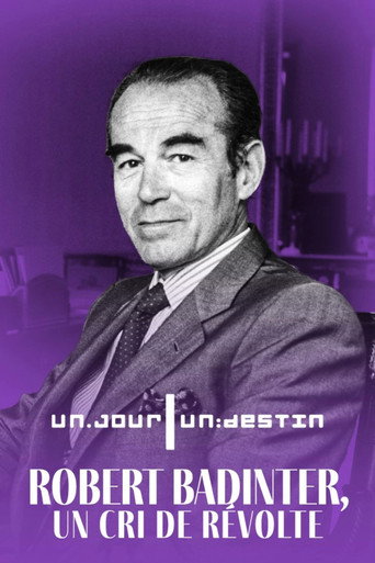 Robert Badinter, un cri de révolte movie poster