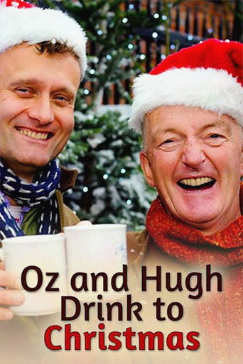 Oz And Hugh Drink To Christmas movie poster