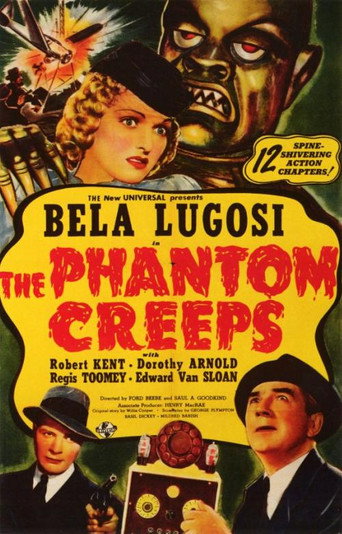 The Phantom Creeps movie poster