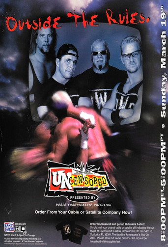 WCW Uncensored 2000 movie poster