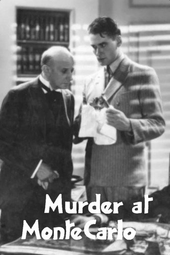 Murder at Monte Carlo movie poster