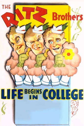 Life Begins in College movie poster