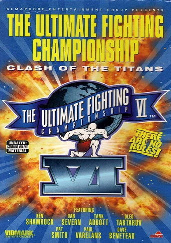 UFC 6: Clash of the Titans movie poster