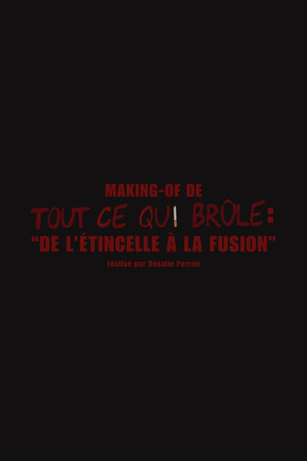 De l'étincelle à la fusion (Making-of "Tout ce qui brûle") movie poster