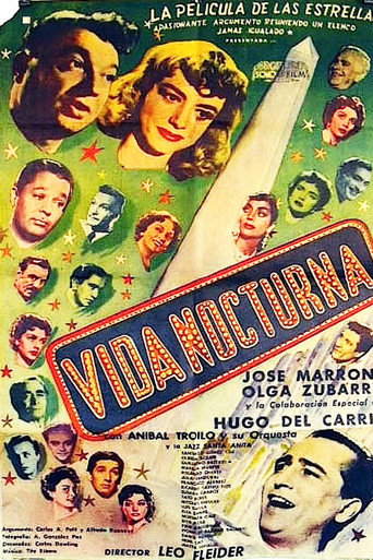 Vida nocturna movie poster
