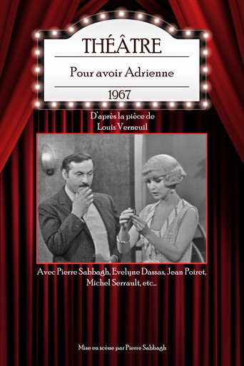 Pour avoir Adrienne movie poster