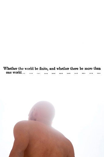 Whether the world be finite, and whether there be more than one world... movie poster