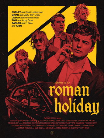 A Fontaines D.C. film: Roman Holiday movie poster