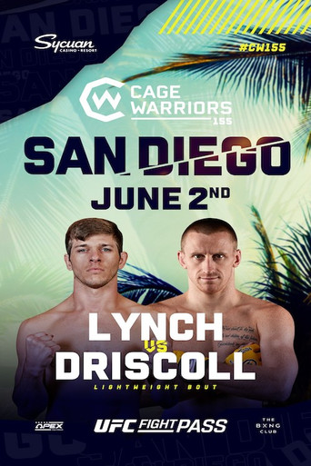 Cage Warriors 155: San Diego movie poster