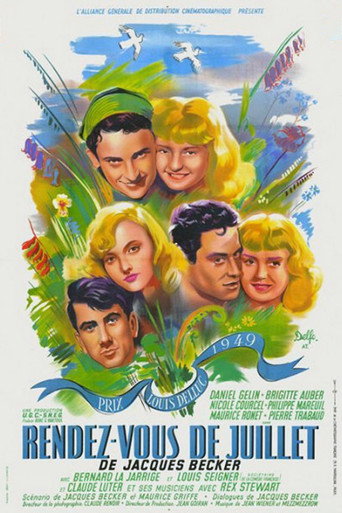 Rendezvous in July movie poster
