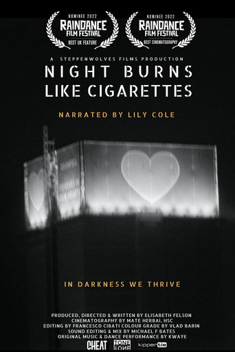 Night Burns Like Cigarettes movie poster