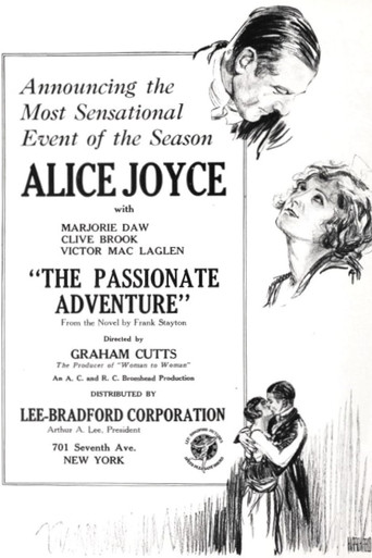 The Passionate Adventure movie poster
