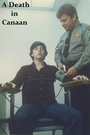 A Death in Canaan movie poster