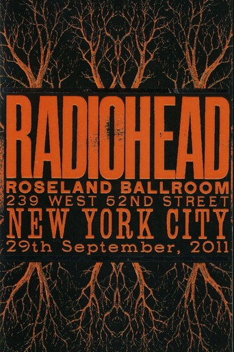 Radiohead: Roseland Ballroom 2011 movie poster