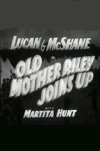 Old Mother Riley Joins Up movie poster