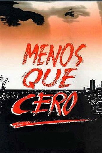 Menos que cero movie poster