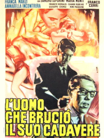 The Man Who Burnt His Corpse movie poster