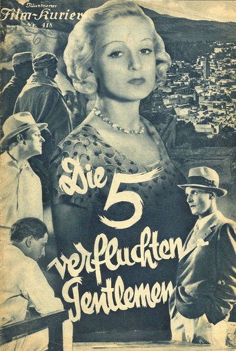 The Five Accursed Gentlemen movie poster