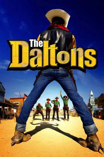 Lucky Luke and the Daltons movie poster