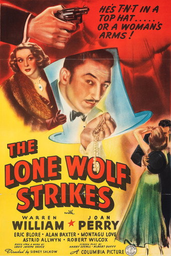 The Lone Wolf Strikes movie poster
