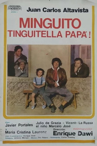 Minguito Tinguitela, papá movie poster
