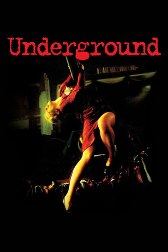Underground movie poster
