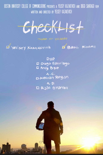 Checklist movie poster