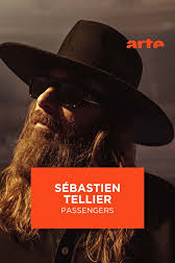 Sébastien Tellier at the Mirecourt Theater Passengers movie poster